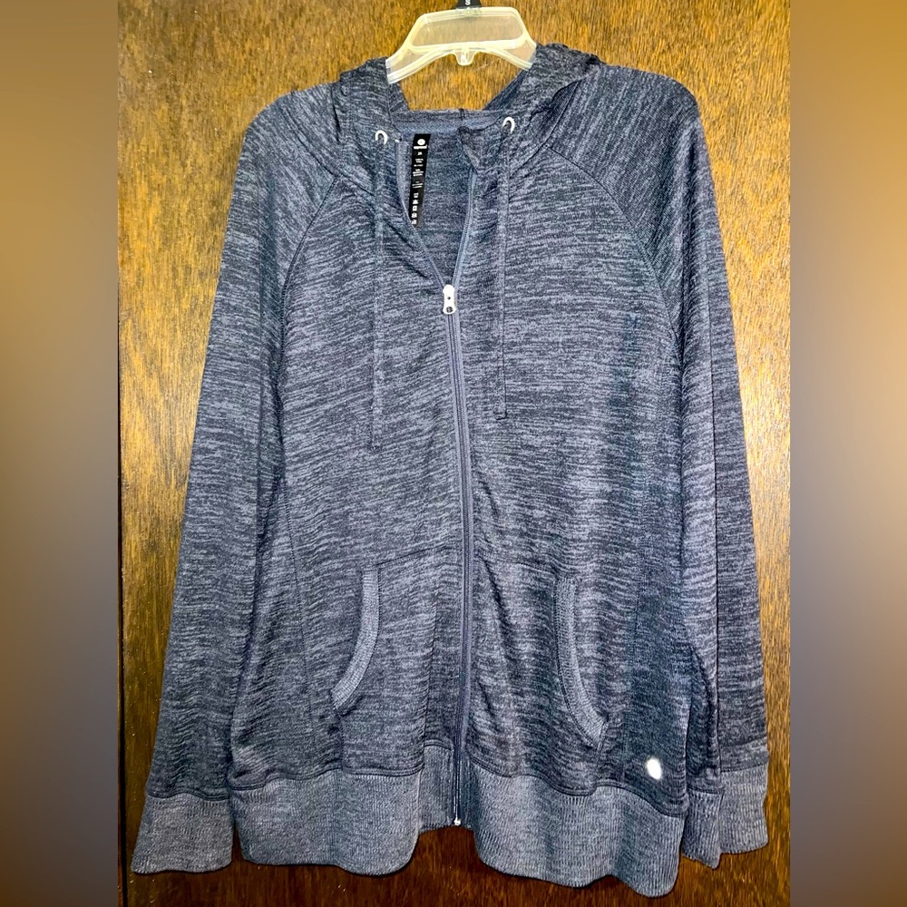 🖤Heather Black/Dark Gray Zippered Hoodie🖤